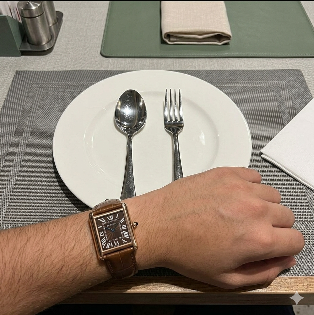 CT  BROWN DIAL BROWN STRAP